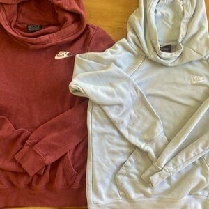 Pair of XS Nike Hoodies